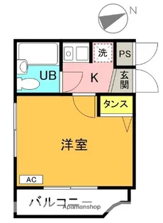 セルシオン相模原Ⅰ【2階】の間取り