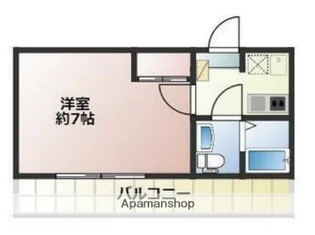 プロシード追浜【1階】の間取り