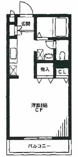 シュクレ大船【3階】の間取り