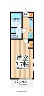 セレコート南林間【3階】の間取り