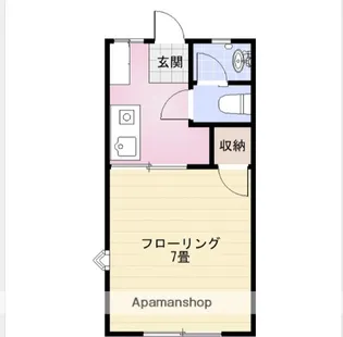 六友館【1階】の間取り