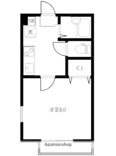ルセアン・チェリーヒル【1階】の間取り