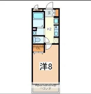 湘南パークヒルⅡ【2階】の間取り