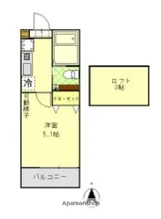リリアーナ【2階】の間取り