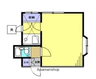 アメニティ権太坂【1階】の間取り