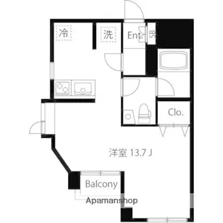 アーバンコート淵野辺壱番館【4階】の間取り