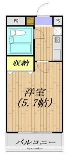 クリオ星川壱番館【2階】の間取り