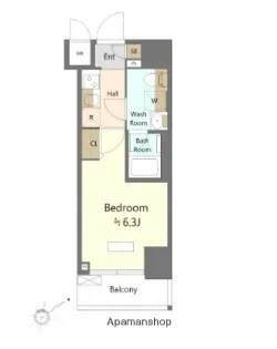 RELUXIA GRANDE横濱吉野町【5階】の間取り