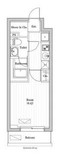 アーバンパーク登戸【1階】の間取り