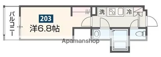 MELDIA高座渋谷Ⅳ【2階】の間取り