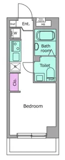 スタイリオフィット新綱島【3階】の間取り