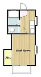 ポルシェ伊勢原Ⅲ【2階】の間取り