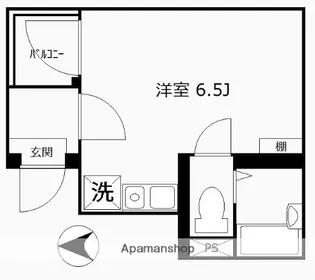リブ新子安【2階】の間取り