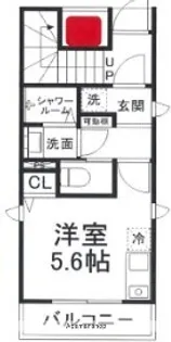 MOE吉野町参番館【1階】の間取り