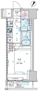 GENOVIA川崎Ⅶ【5階】の間取り