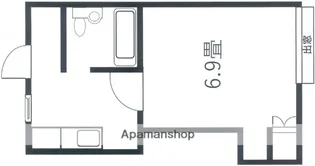 ハウスサン&サン【2階】の間取り