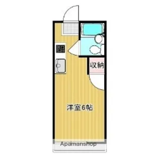 ベルハイツ【1階】の間取り