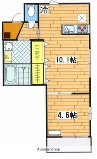 プリマヴェーラ湘南【1階】の間取り