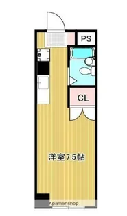 ヒルズ実方【3階】の間取り