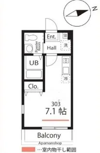 神奈川県横浜市戸塚区戸塚町【アパート】の間取り
