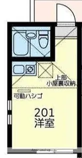 ユナイト港南コットンキャンディー【2階】の間取り