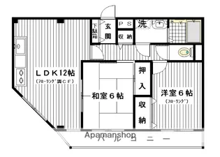 久地Lマンション【201号室】の間取り