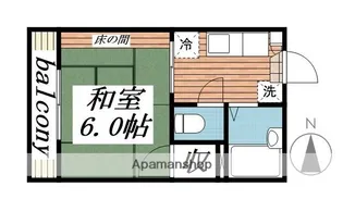 スターヒル清水【2階】の間取り