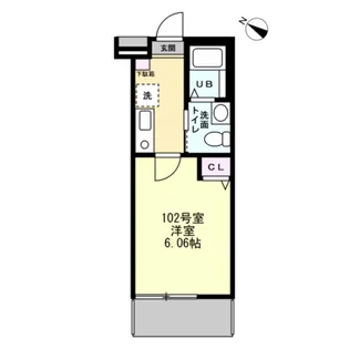 神奈川県大和市西鶴間1丁目【アパート】の間取り