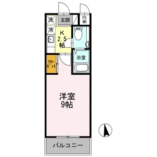 POPS【4階】の間取り