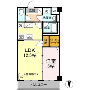 TERRACE WELLNESS【2階】の間取り