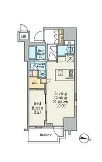 クレストコート池上【11階】の間取り