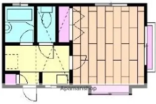 メゾンパセロゼ【1階】の間取り