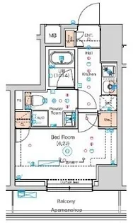 スクエアシティ横濱大通り公園AZ【8階】の間取り