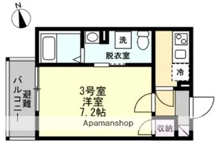 FELICE本厚木【3階】の間取り