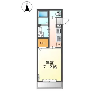 モリオンパレス【1階】の間取り