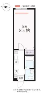 ハーミットクラブハウスMIX杉田【1階】の間取り