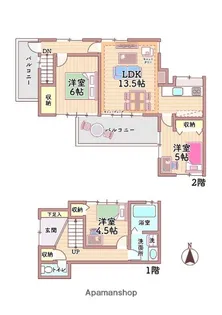 コパン中田東【2階】の間取り