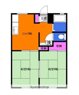 サンライフ川口【1階】の間取り