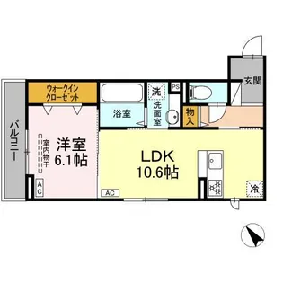 VIOLA COURT【2階】の間取り