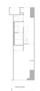 ラフィシア関内【8階】の間取り
