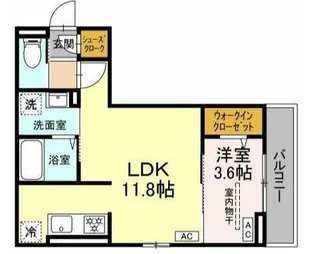 D PAINA 桜ヶ丘【2階】の間取り