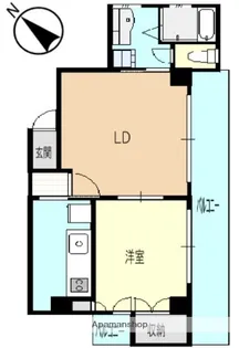 アークヒルズ横浜蒔田【5階】の間取り