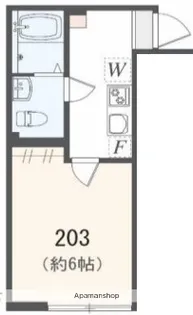 アザーレ・ソーニョ座間【2階】の間取り