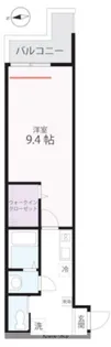 ハーミットクラブハウス横浜桜木町南【1階】の間取り