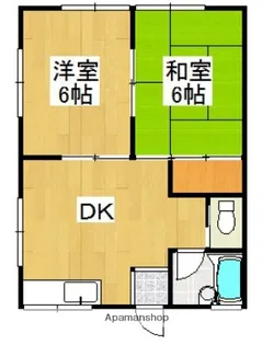 相沢ハイツ【1階】の間取り