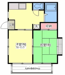 大塚ハイツA棟【2階】の間取り