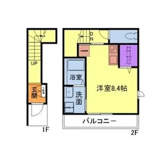 グランヒル湘南台【2階】の間取り