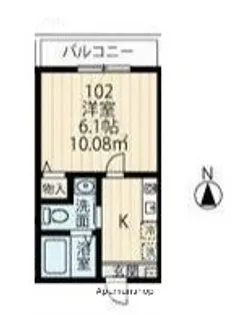 OASIS弘明寺A棟【1階】の間取り