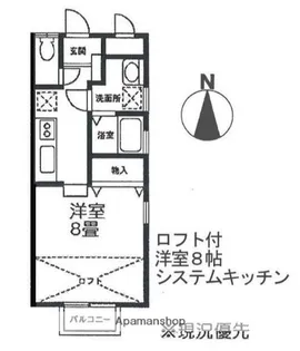 レーベンハイム21G棟【2階】の間取り