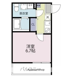 ハイム川崎新町【2階】の間取り